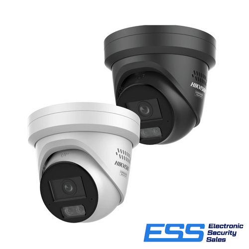 HIKVISION COLORVU3.0 2CD2367G 3-LI2U-SL 6MP STROBE AUDIO TURRET, 2.8MM, IR30M MIC,3YR