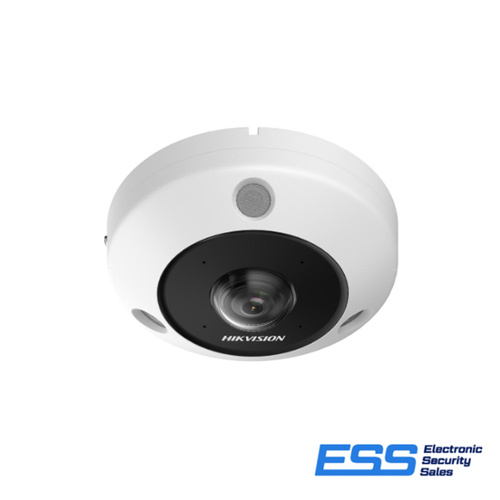 HIKVISION DEEPIN VIEW 2CD63C5G1 12MP FISHEYE CAMERA, PANORAMIC 1.29MM, MIC, IR 15M