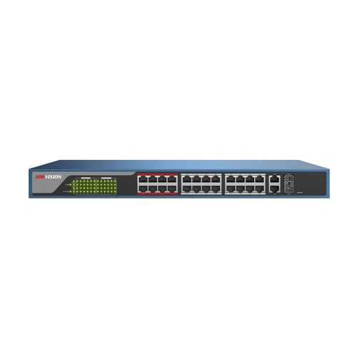 HIKVISION Switch 24 PoE Ports, 370W, managed (3E1326) - DS-3E1326P-E (E70102)