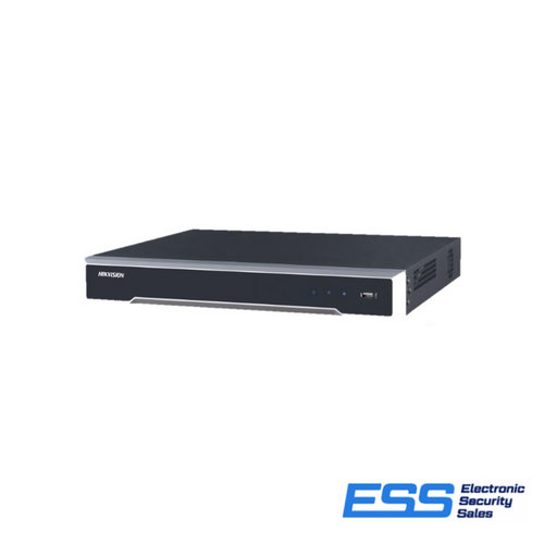 HIKVISION NVR, 4 Channel, 4 PoE, 3TB HDD (7604) - DS-7604NI-K1-4P- 3TB (E70001-3TB)