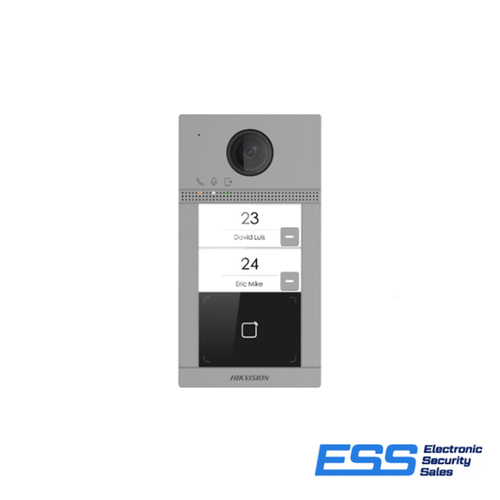 HIKVISION INTERCOM DS-KV8213-WME1(C) 2MP, 2 BUTTON DOOR STATION, WIFI, IP65