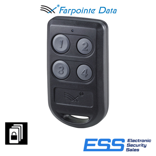 Farpointe LR 4 Button TX with Farpointe Prox - MAXsecure
