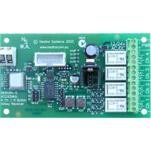 Airkey  AKRX64-S, Stand-Alone Receiver