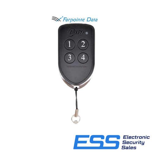 Airkey 4th Generation 4 Button Remote with Farpointe Chip