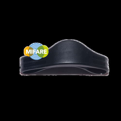 Mifare 1K Black Silicone Wristband
