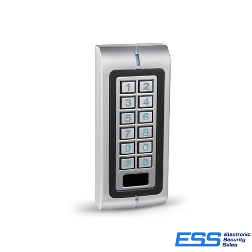 ePass Water Resistant Slimline Keypad - EM Reader, Standalone or Wiegand