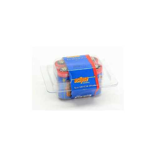 CR123A - 3V Lithium Detector Battery (Pack of 6)