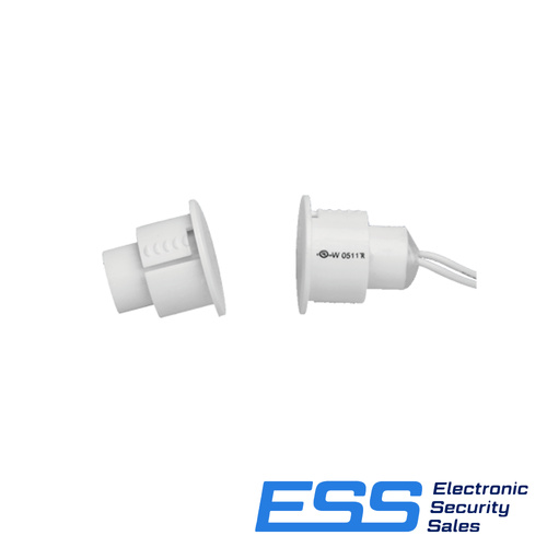 TANE SD-72C WH- Recessed Reed Switch, SPDT 3 wire contact (Each)