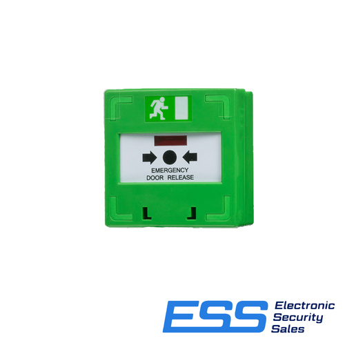 ESS Emergency Door Release - Green - Resettable