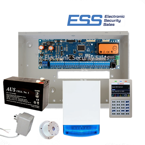 Bosch Solution 6000 Kit with Smartcard Keypad, Without Detectors, Slim Siren Combo