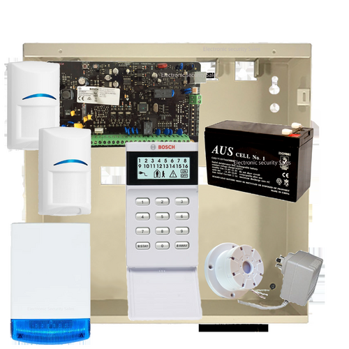 Bosch Solution 2000 Kit with ICON Keypad and 2x Pet Friendly Tritech's
