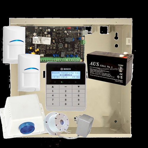 Bosch Solution 2000 Kit with Alphanumeric Keypad and 2x QUAD's