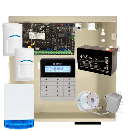Bosch Solution 2000 Kit with Alphanumeric Keypad and 2x Tritech's