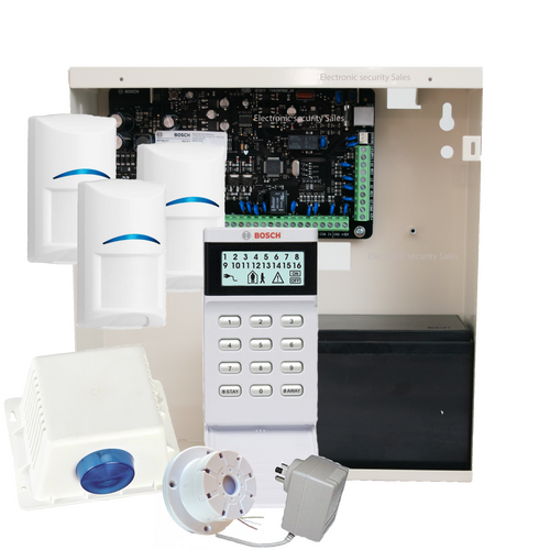 Bosch Solution 3000 Kit with ICON Keypad and 3x Tritech's