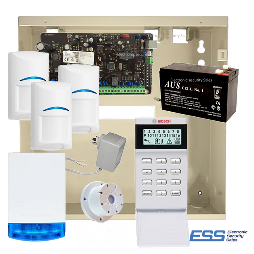 Bosch Solution 3000 Kit with ICON Keypad and 3x Tritech's