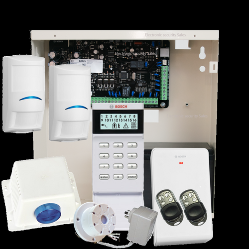 Bosch Solution 3000 Wireless Kit with ICON Keypad, 2x Premium Remotes and 2x Wireless Tritech's