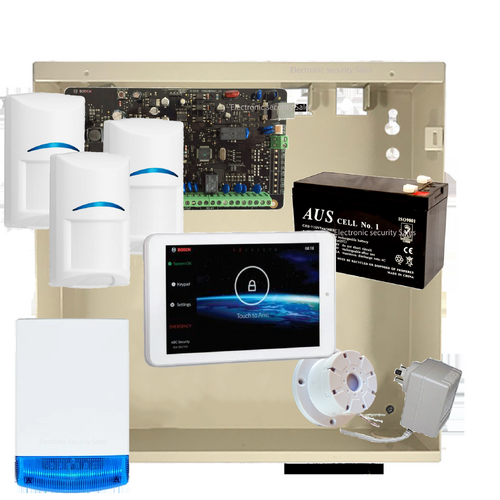 Bosch Solution 3000 Kit with 7" Touchscreen and 3x QUAD's