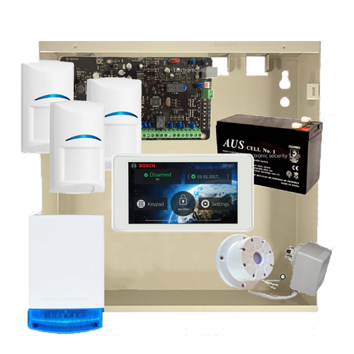 Bosch Solution 3000 Kit with 5" Touchscreen and 3x PIR's