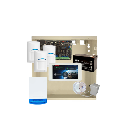 Bosch Solution 3000 Kit with 5" Touchscreen and 3x QUAD's