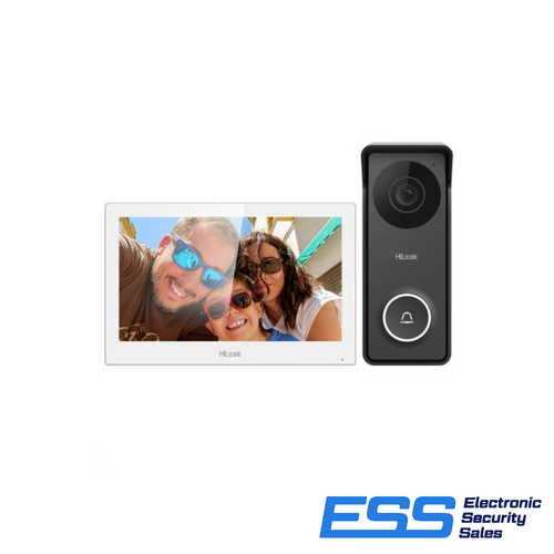 HIKVISION HILOOK HA-KIT-H1 4WIRE HYBRID 2MP INTECOM KIT, WIFI, 7" TOUCH,3YR