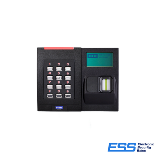 HID RKLB40 iClass SE Reader with Keypad & Biometric (E11060)