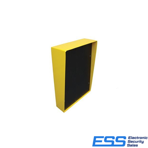 RIK Bollard Surface Mount Double Width Rainshield Housing with Plate H:335mm x W:288mm