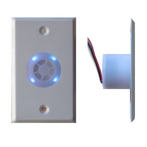 Combo Sire, Buzzer, RED LED Strobe (Or Constant) (E43406R)