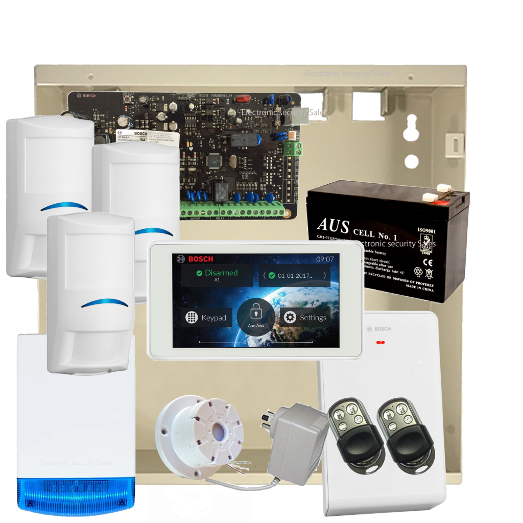 Bosch Solution 3000 Wireless Kit with 5" Touchscreen, 2x Premium