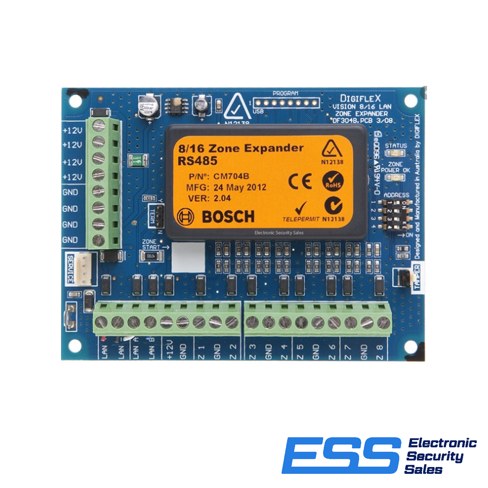 Bosch 8/16 Zone Expander Module (CM704B) Electronic Security Sales