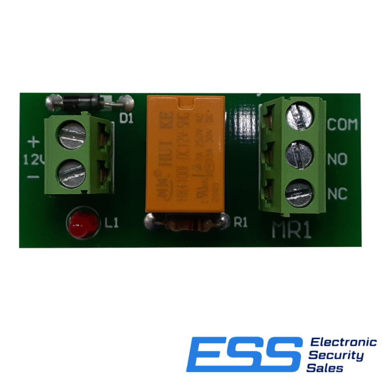 12VDC Single Pole Relay Electronic Security Sales