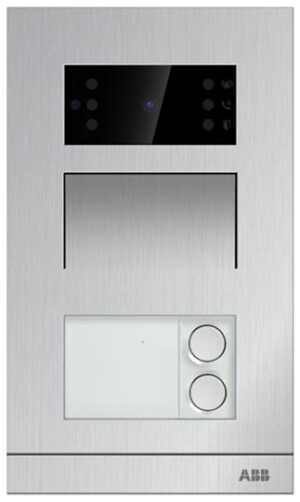 ABB Video outdoor station, 1/2 pushbuttons (M21351P1-A)