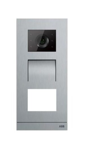 ABB Video outdoor station, without pushbuttons, size 1/3, stainless steel (M21323N3-S)