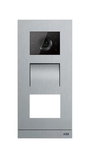 ABB Video outdoor station, without pushbuttons, size 1/3, stainless steel (M21323N3-S)