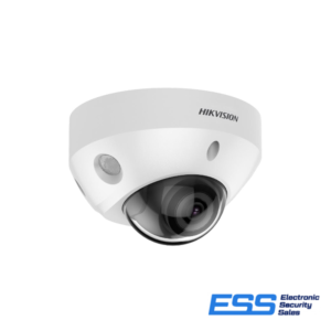 HIKVISION ACUSENSE 2CD2586G2-IS 8MP MINI DOME CAMERA, FIXED 2.8MM, IR 30M, MIC