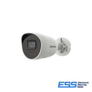HIKVISION ACUSENSE 2CD2066G2-IU 6MP MINI BULLET CAMERA, FIXED 2.8MM, IR 40M, MIC