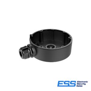 HIKVISION 1280ZJ-DM18 JUNCTION BOX, SUITS 21XX VANDAL DOMES, OUTDOOR, ALUMINIUM, BLACK