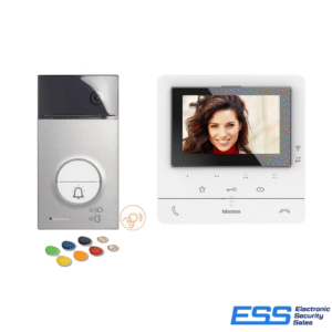 Bticino 364614 Video kit connected CLASSE100 WIFI with Linea 3000 Entry (E62345)