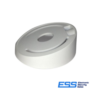 HIKVISION 1259ZJ JUNCTION BOX SUITS 21XX VANDAL DOMES, ANGLED, PLASTIC