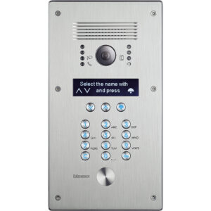 Bticino 308040 Linea 300 monobloc vandal-resistant 2 wires digital (E62002)