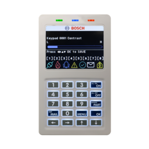 Bosch Solution 6000 3.5" Colour Keypad with Smartcard Reader - White (CP736B) (E43092)