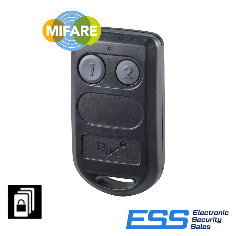 Farpointe LR 2 Button TX with Mifare 1K Chip - MAXsecure™