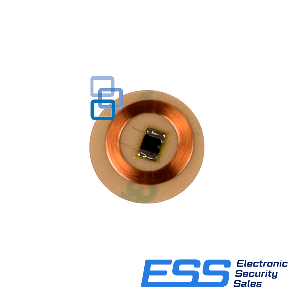 Tecom Smart Clear Disc - Adhesive Back - 23mm