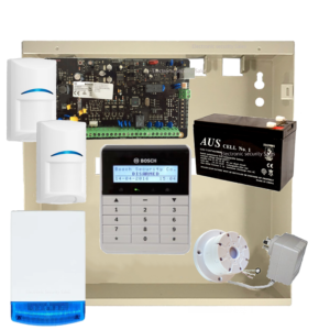 Bosch Solution 2000 Kit with Alphanumeric Keypad and 2x PIR's