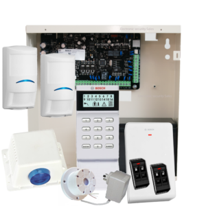 Bosch Solution 3000 Wireless Kit with ICON Keypad, 2x RADION Remotes and 2x Wireless PIR's