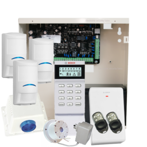 Bosch Solution 3000 Wireless Kit with ICON Keypad, 2x Premium Remotes and 3x Wireless PIR's