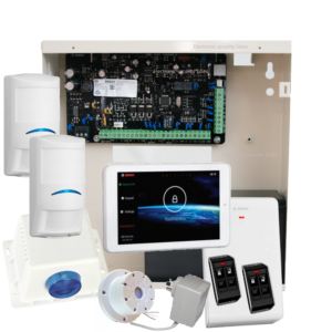 Bosch Solution 3000 Wireless Kit with 7" Touchscreen, 2x RADION Remotes and 2x Wireless PIR's