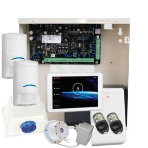 Bosch Solution 3000 Wireless Kit with 7" Touchscreen, 2x Premium Remotes and 2x Wireless PIR's