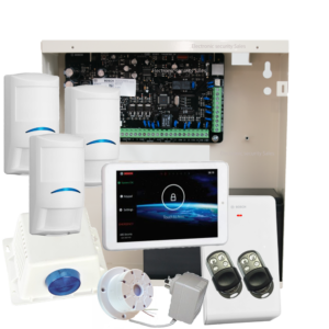 Bosch Solution 3000 Wireless Kit with 7" Touchscreen, 2x Premium Remotes and 3x Wireless Tritech's