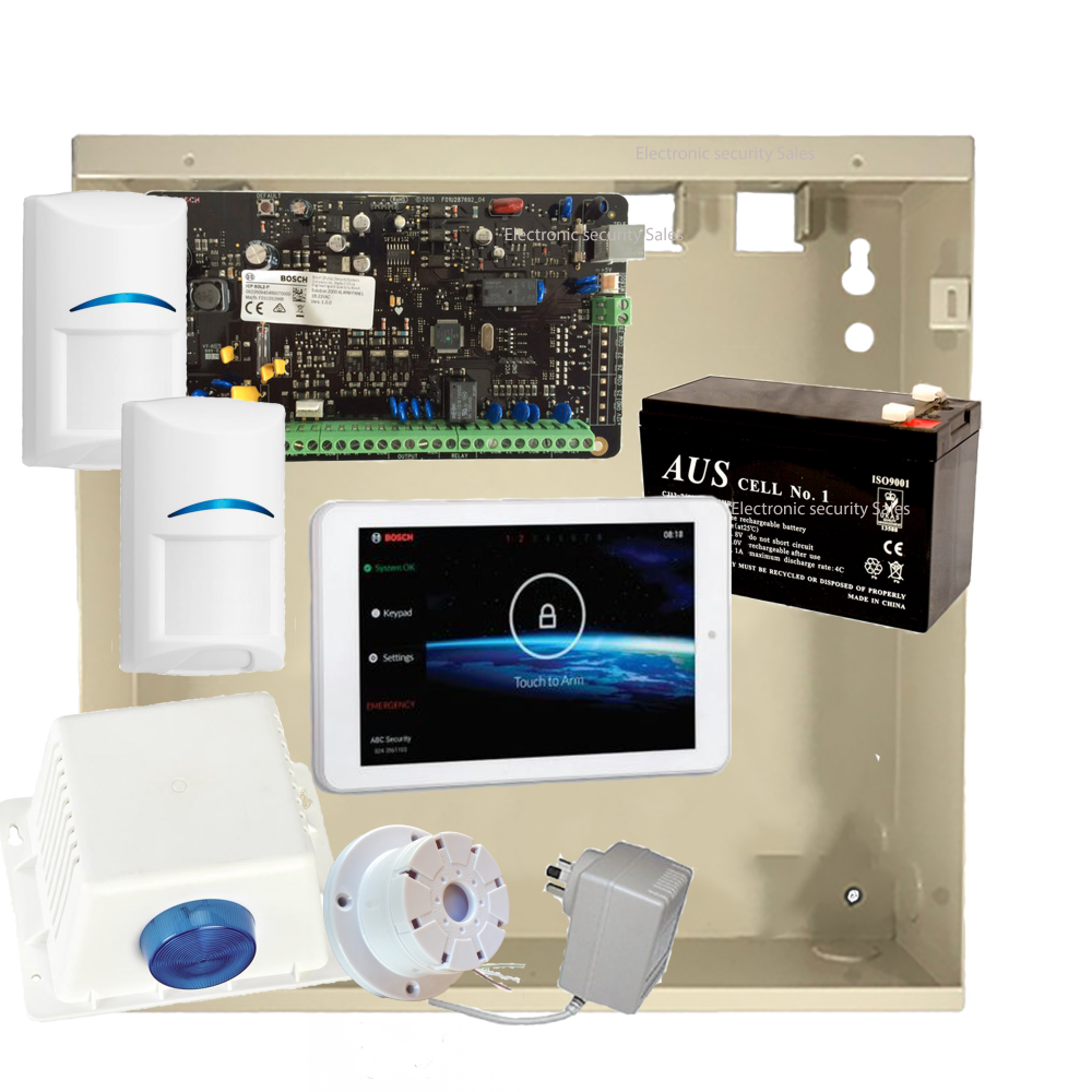 Bosch Solution 2000 Kit with 7" Touchscreen and 2x QUAD's