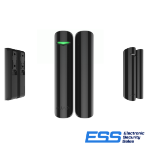 AJAX - Door Protect Plus - 2 way Wireless Magnetic opening detector with shock and tilt Sensor (Black) (E44020-BLK)